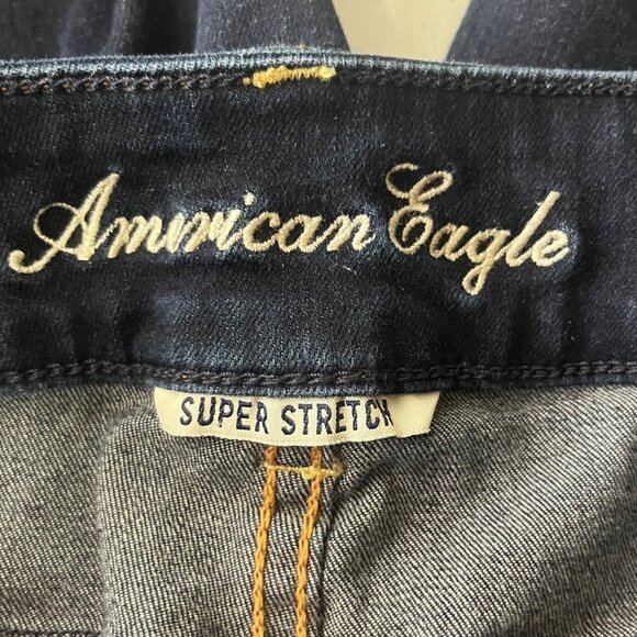 American Eagle Outfitters - AE Artist Jean - Dark Blue size 12 regular - Picture 6 of 9
